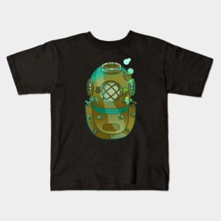 Scuba Helmet Kids T-Shirt